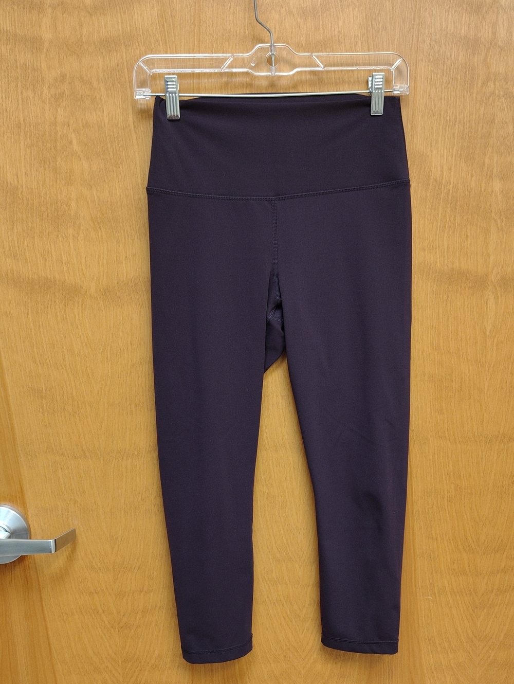 Nude Tech High-Waist Dark Purple Yoga Leggings